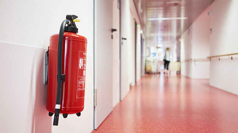 Brandschutz Wartung Krankenhaus, Kommunal Betrieb