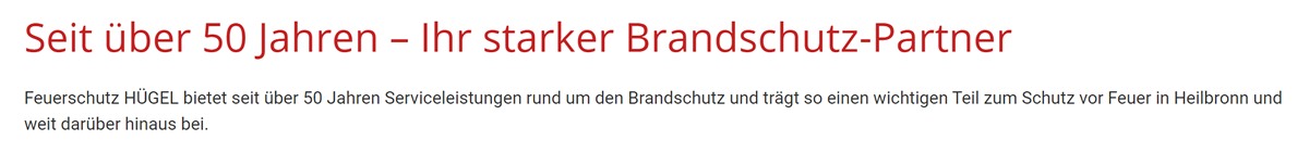 Brandschutz